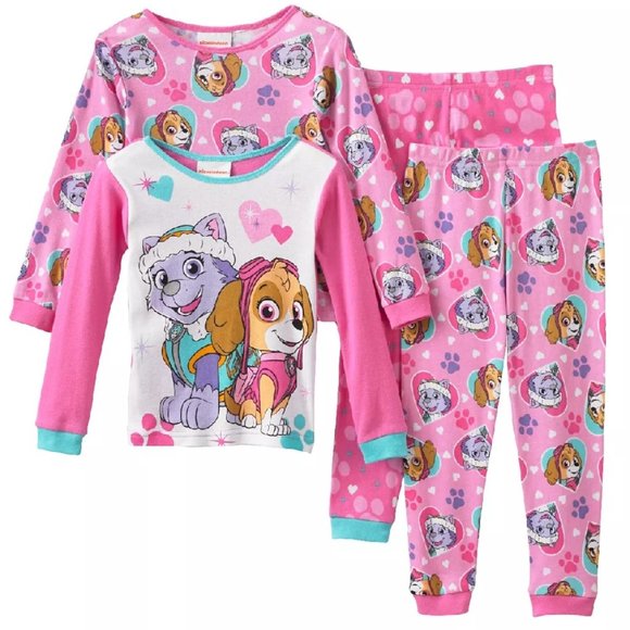 Nickelodeon Paw Patrol Skye & Everest Pajama Set - Picture 1 of 1
